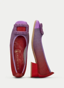 Bailarina aruba violet-rojo*HISPANITAS Sale