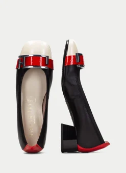 Bailarina manila negro-milk-rojo*HISPANITAS New