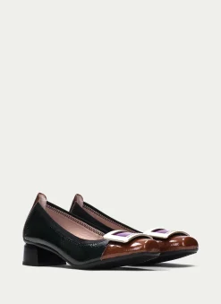 Bailarina salma forest-cuero-magenta*HISPANITAS Discount