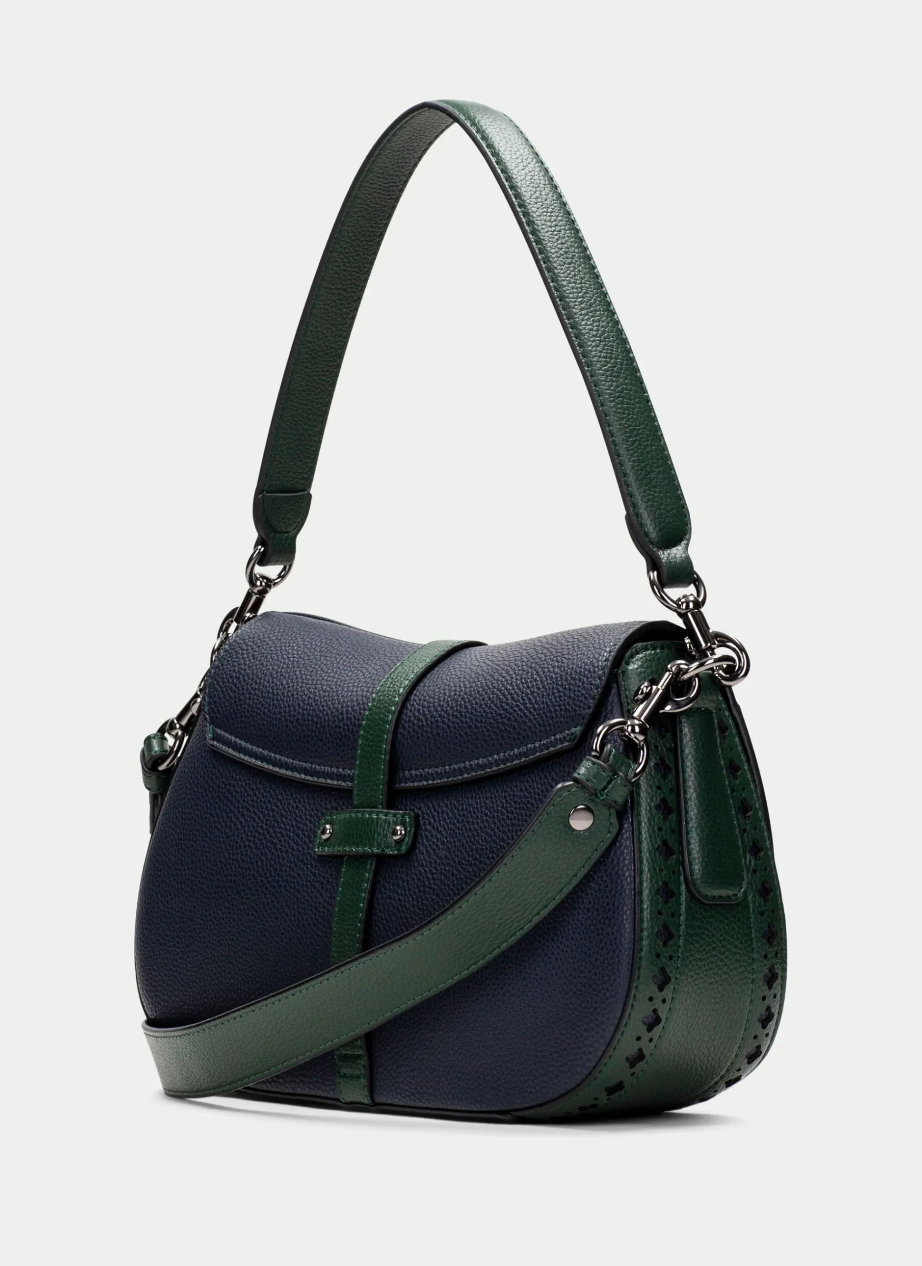 Bolso de Hombro azul-forest*HISPANITAS Fashion