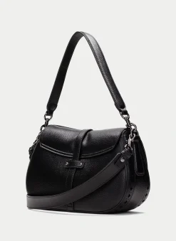 Bolso de Hombro  negro*HISPANITAS Sale