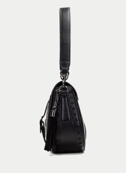 Bolso de Hombro  negro*HISPANITAS Sale