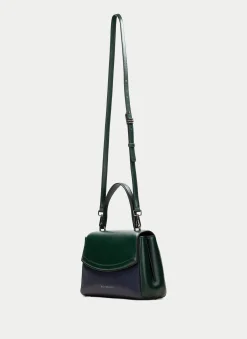 Bolso de Mano azul-forest*HISPANITAS New