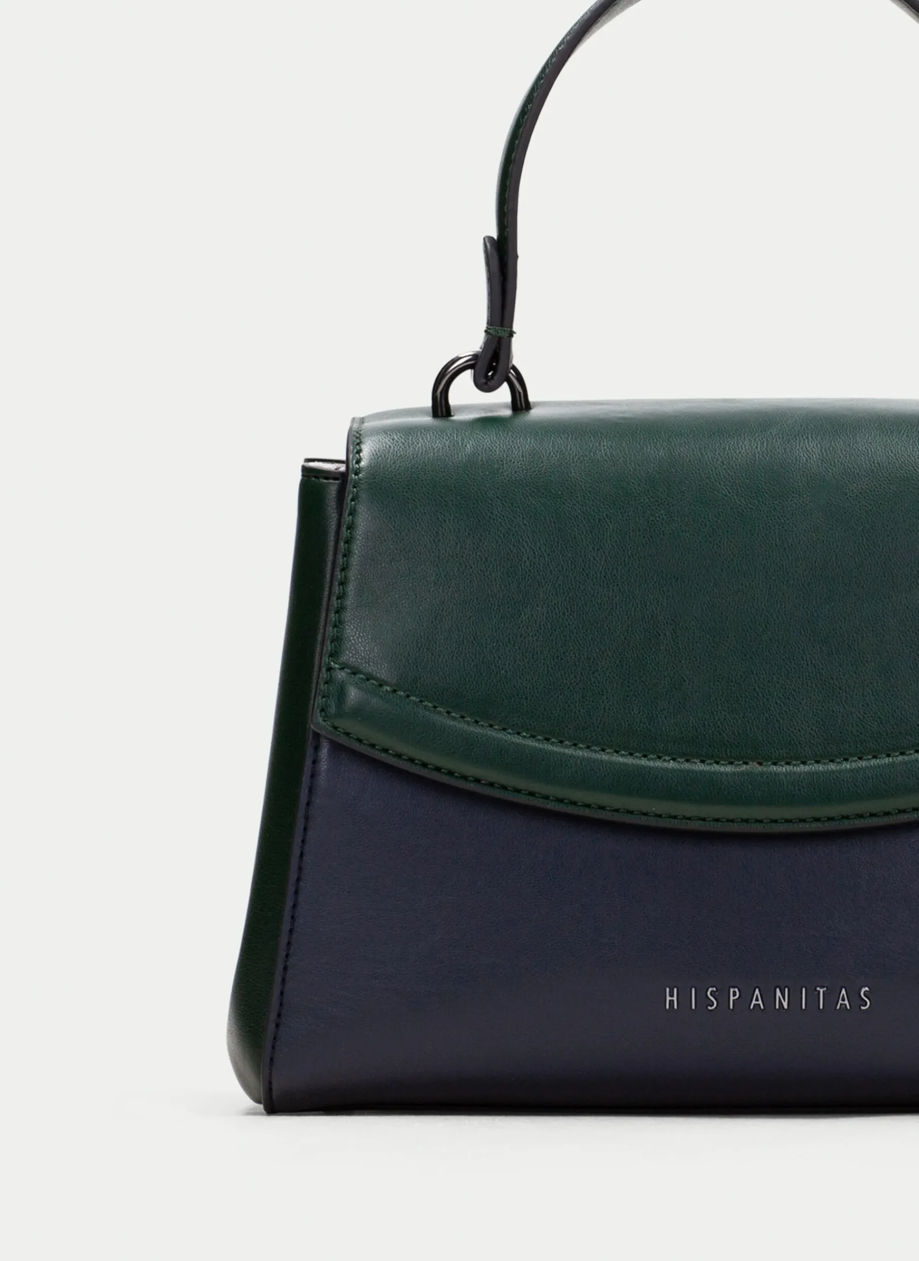 Bolso de Mano azul-forest*HISPANITAS New