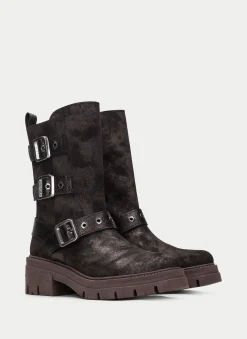 Bota ashley marron-metalizado*HISPANITAS Clearance