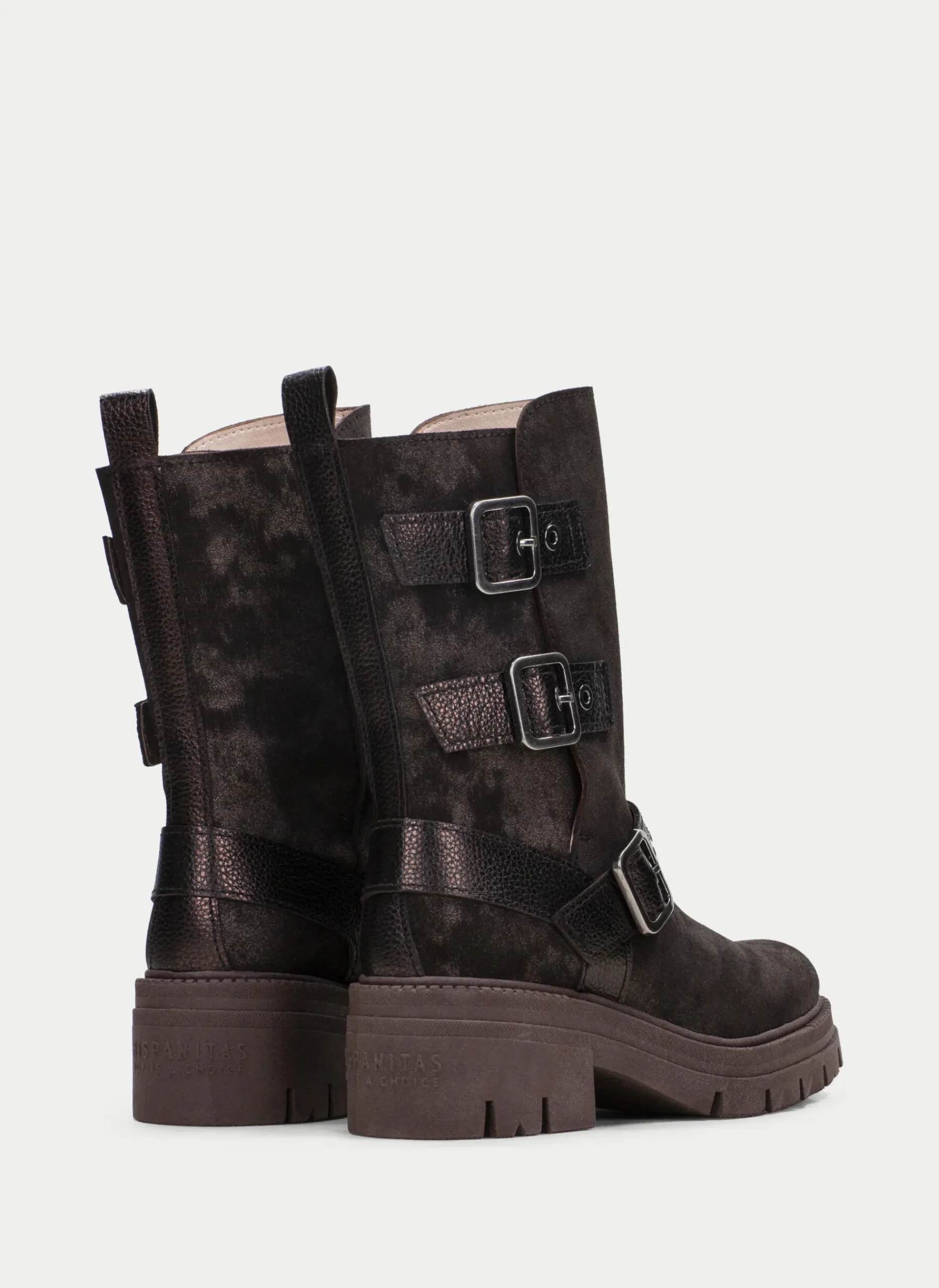 Bota ashley marron-metalizado*HISPANITAS Clearance