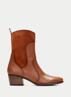 Bota Cowboy madeira cuero*HISPANITAS Online