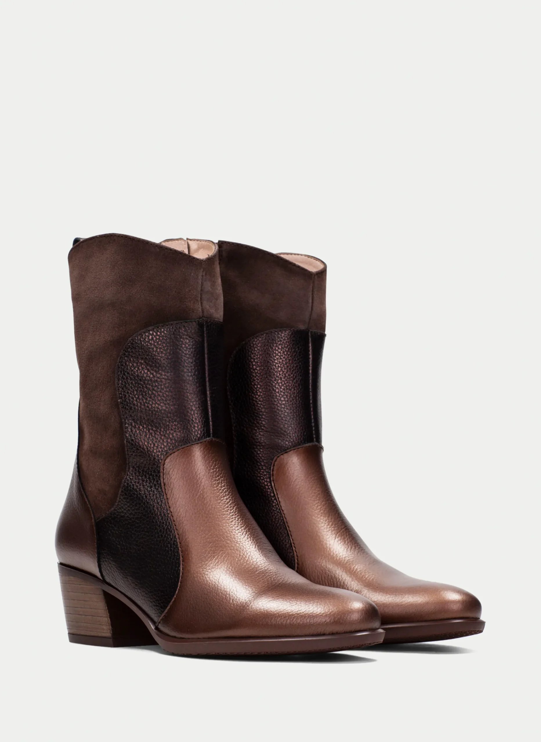 Bota Cowboy madeira marron-bronce*HISPANITAS Best
