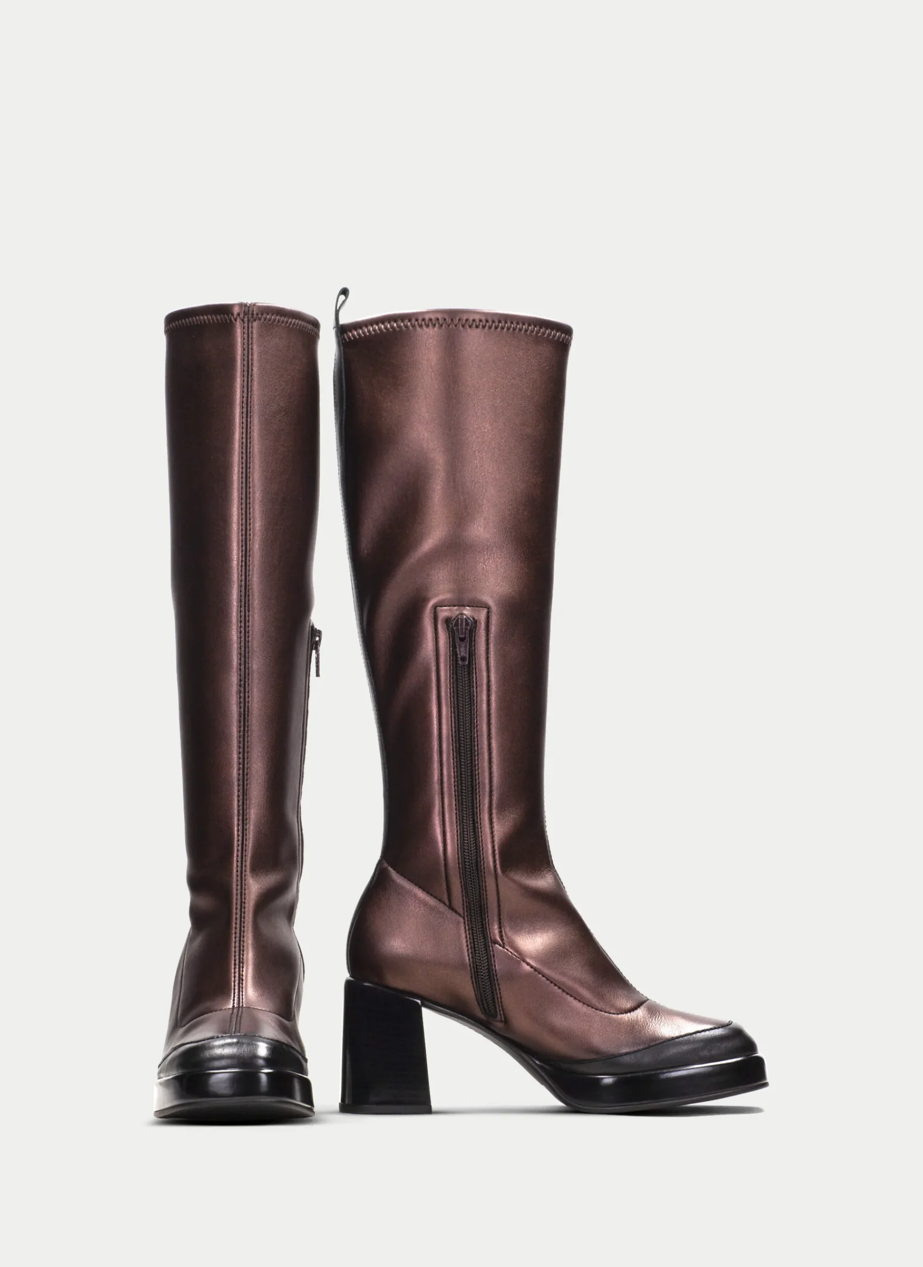 Bota tokio negro-bronce*HISPANITAS Online