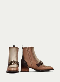 Botin charlize apricot-marfil*HISPANITAS Sale