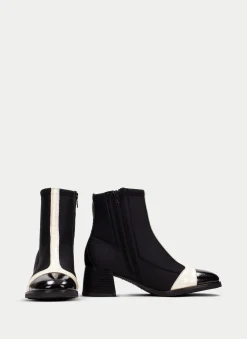 Botin milan negro-milk*HISPANITAS Discount
