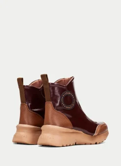 Botin sport polinesia cuero-marrón*HISPANITAS New