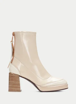 Botin tokio marfil*HISPANITAS Sale