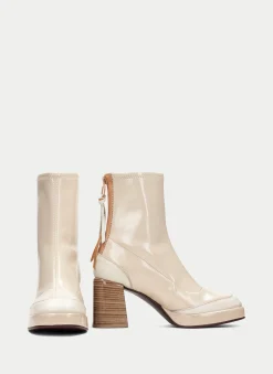 Botin tokio marfil*HISPANITAS Sale