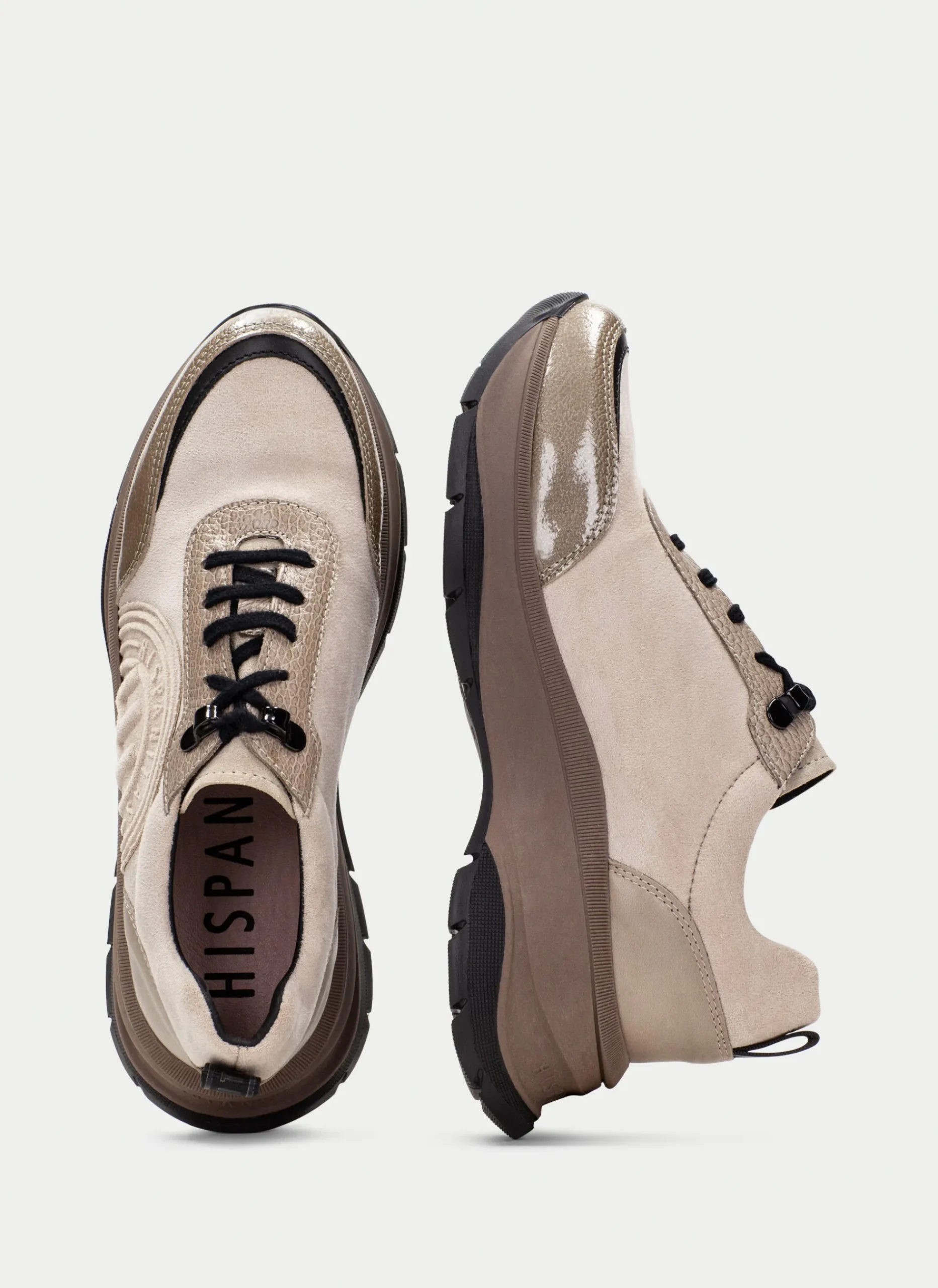 Deportivo alaska taupe-marfil*HISPANITAS Clearance