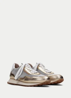 Deportivo loira blanco-oro*HISPANITAS Sale