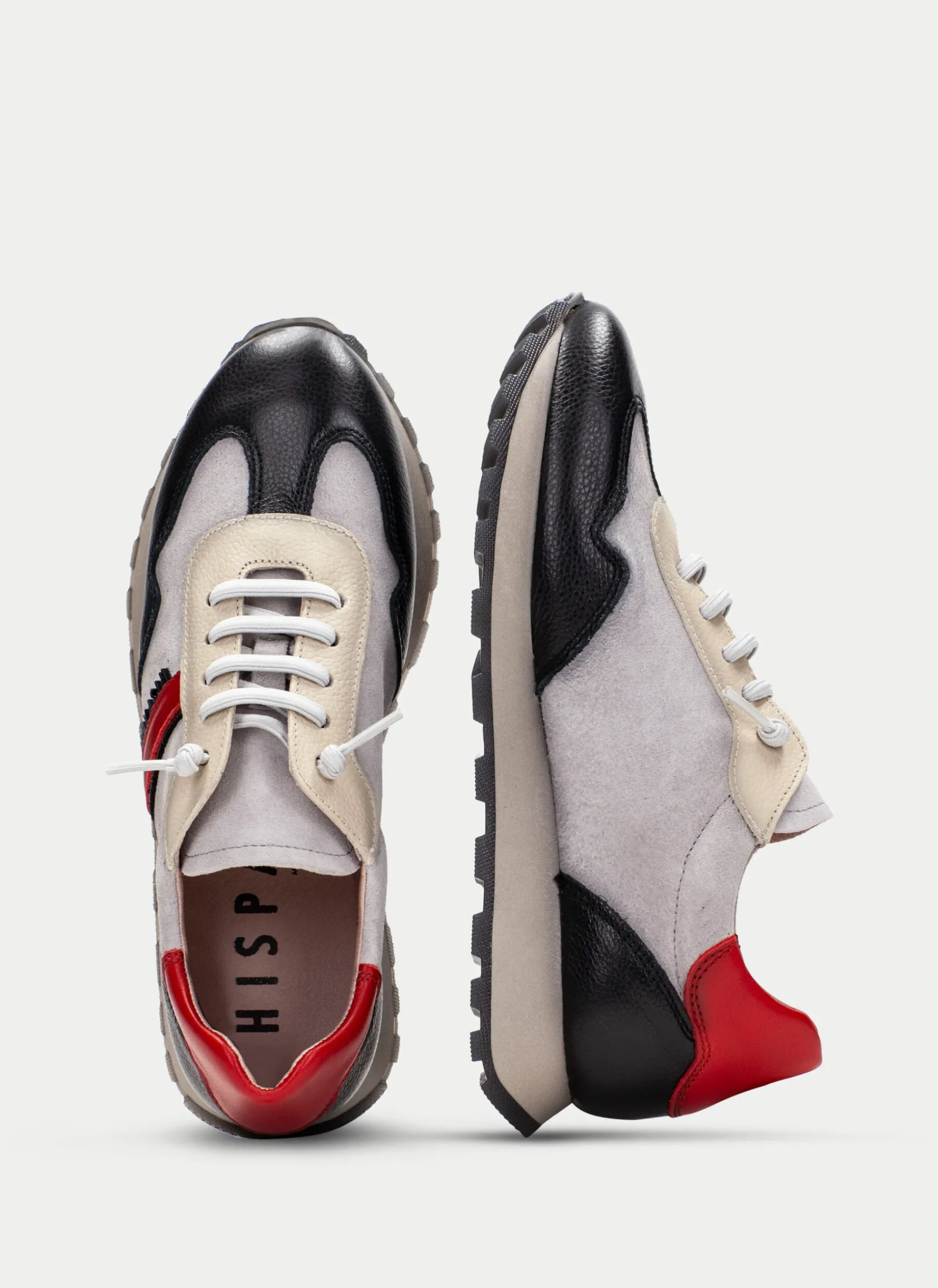 Deportivo loira negro-gris-rojo*HISPANITAS New