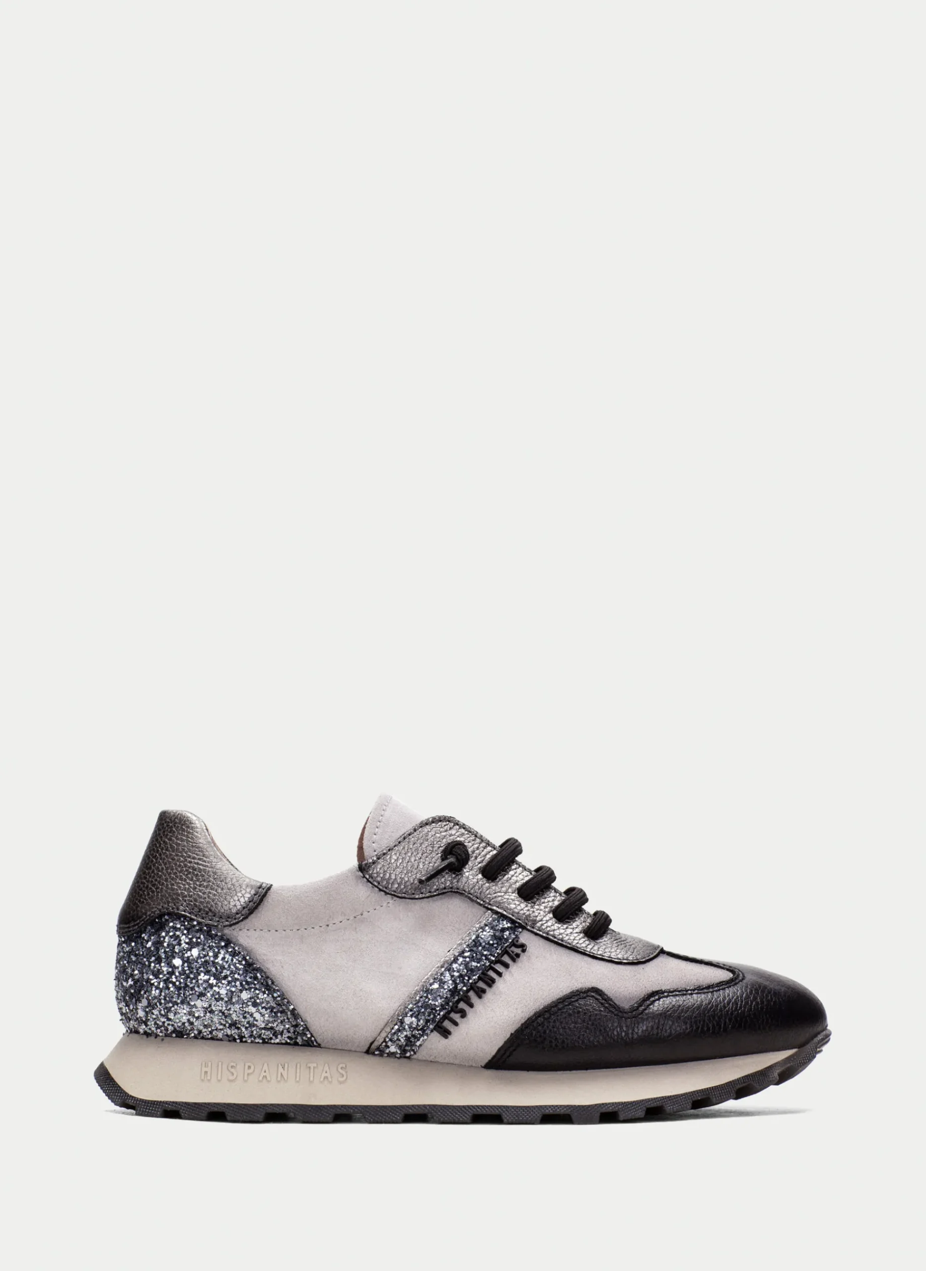 Deportivo loira negro-gris-glitter*HISPANITAS Discount