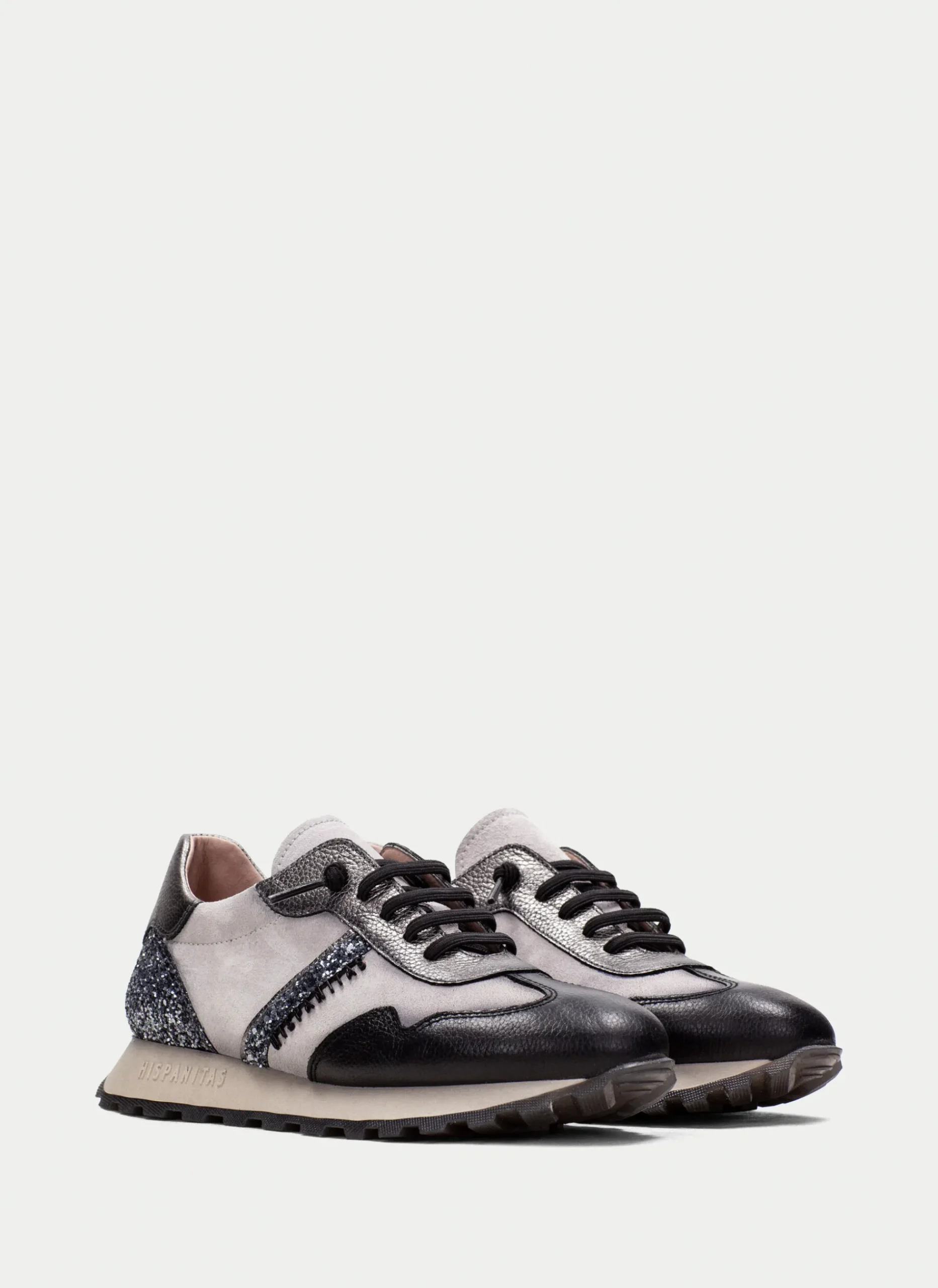 Deportivo loira negro-gris-glitter*HISPANITAS Discount