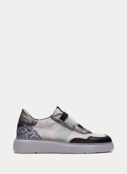 Deportivo oceania negro-gris-glitter*HISPANITAS Outlet