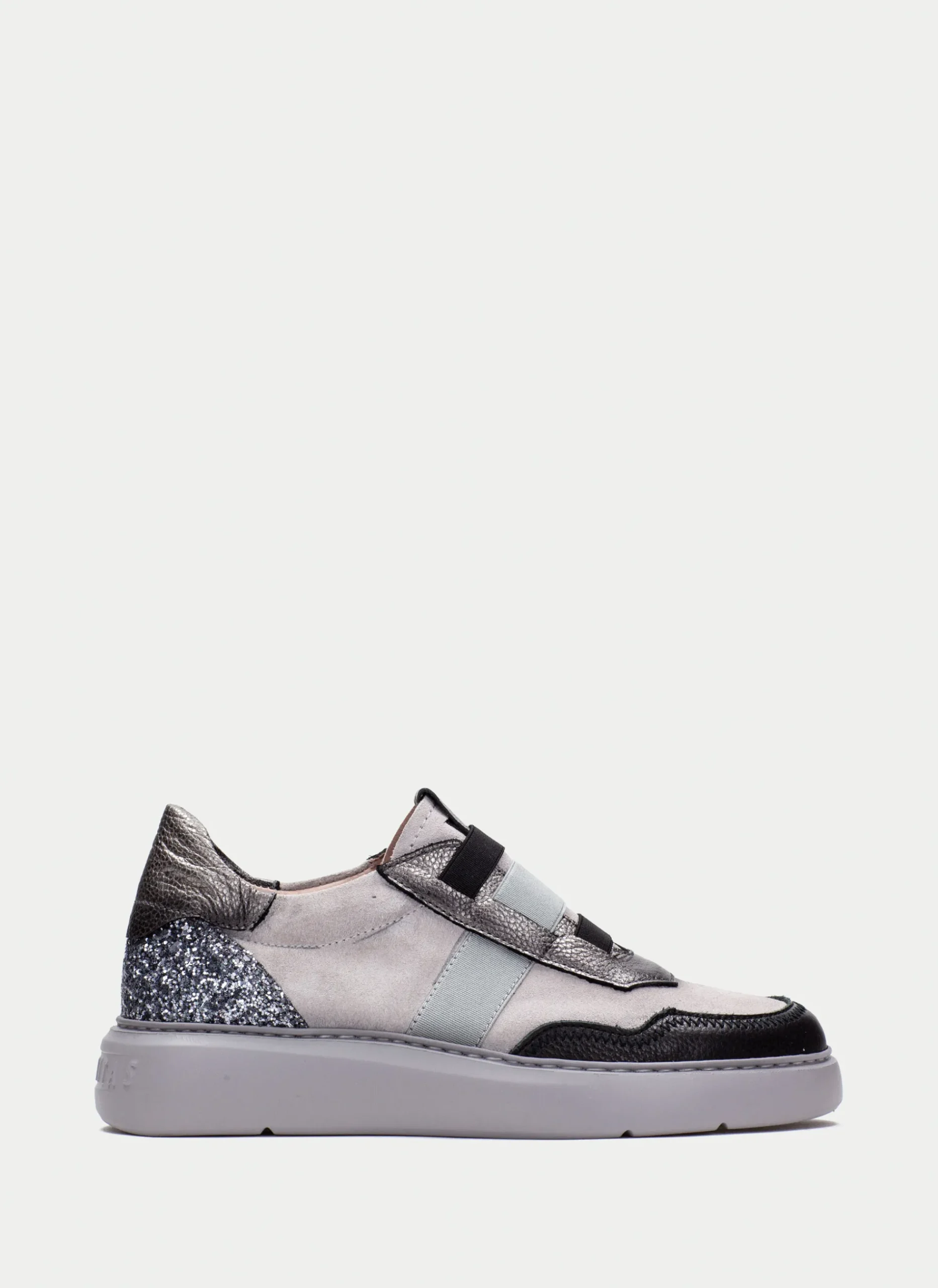 Deportivo oceania negro-gris-glitter*HISPANITAS Outlet