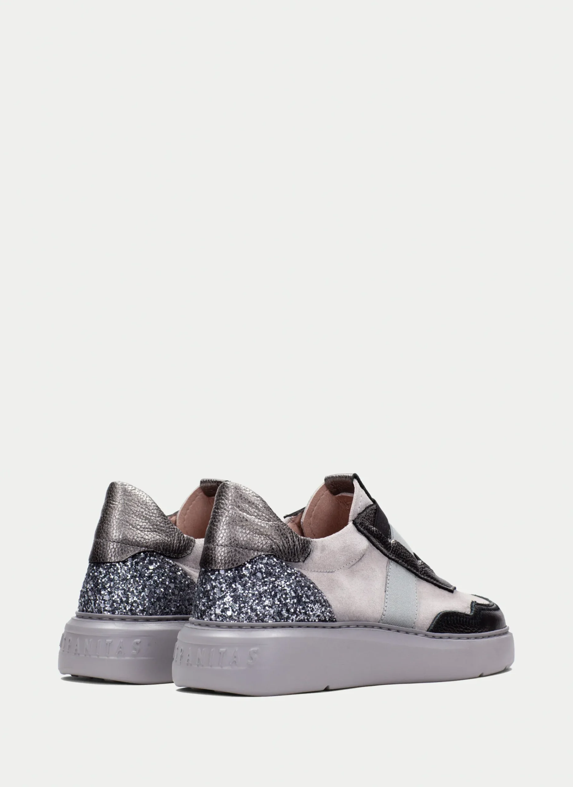 Deportivo oceania negro-gris-glitter*HISPANITAS Outlet