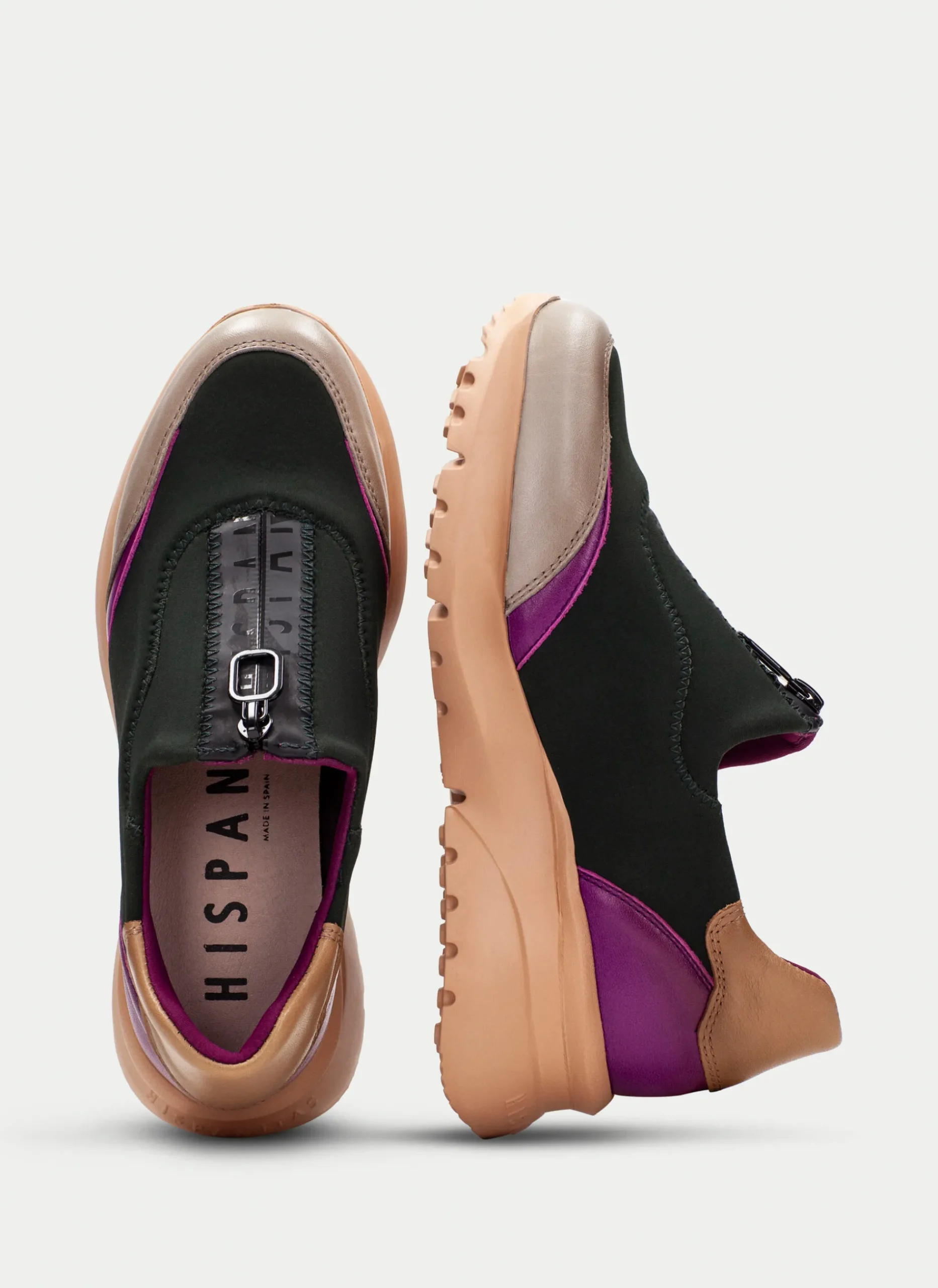 Deportivo polinesia forest-taupe-magenta*HISPANITAS Online