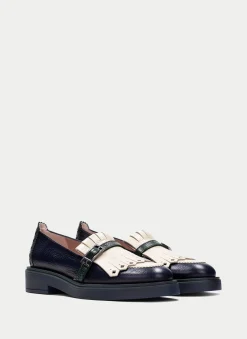 Mocasin brooklyn azul-milk-forest*HISPANITAS New