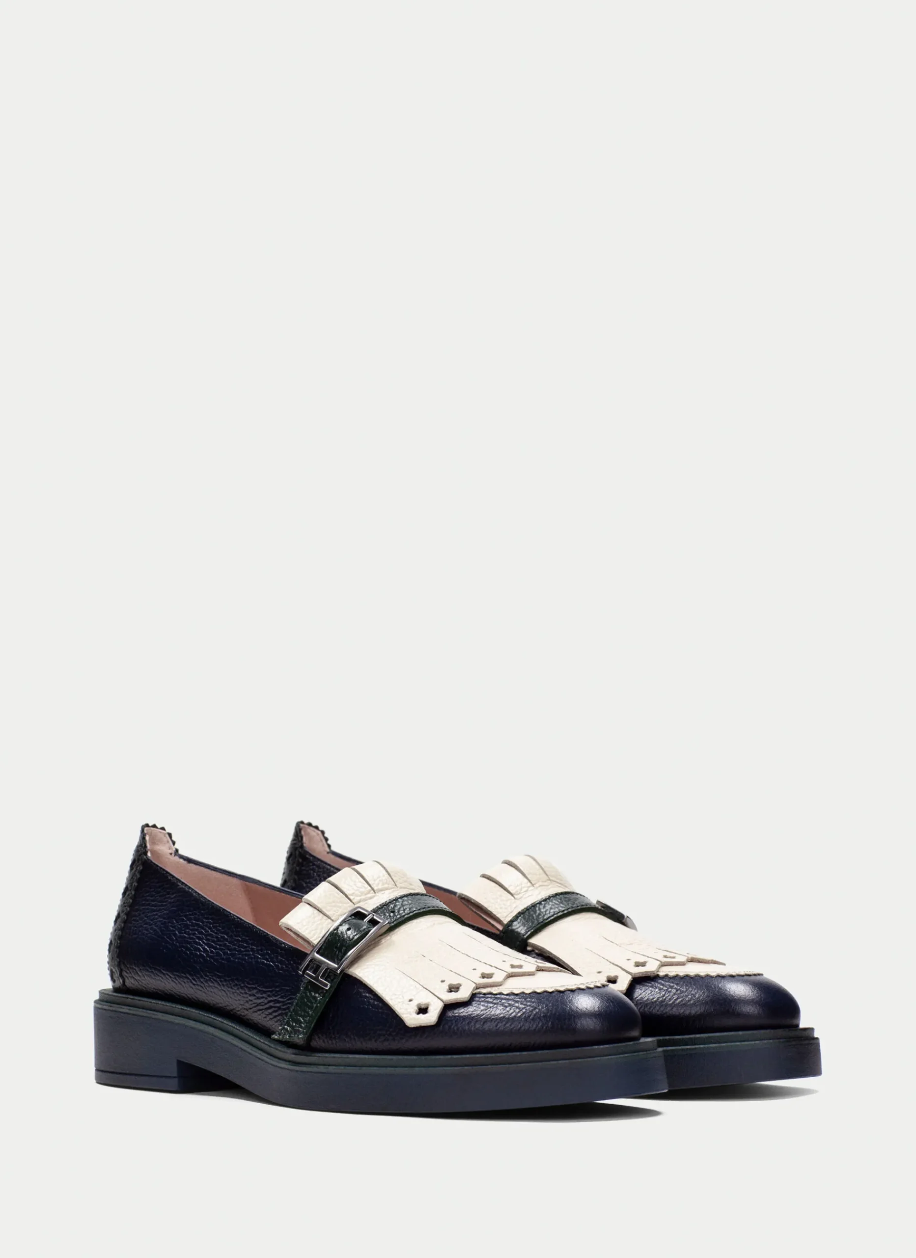 Mocasin brooklyn azul-milk-forest*HISPANITAS New