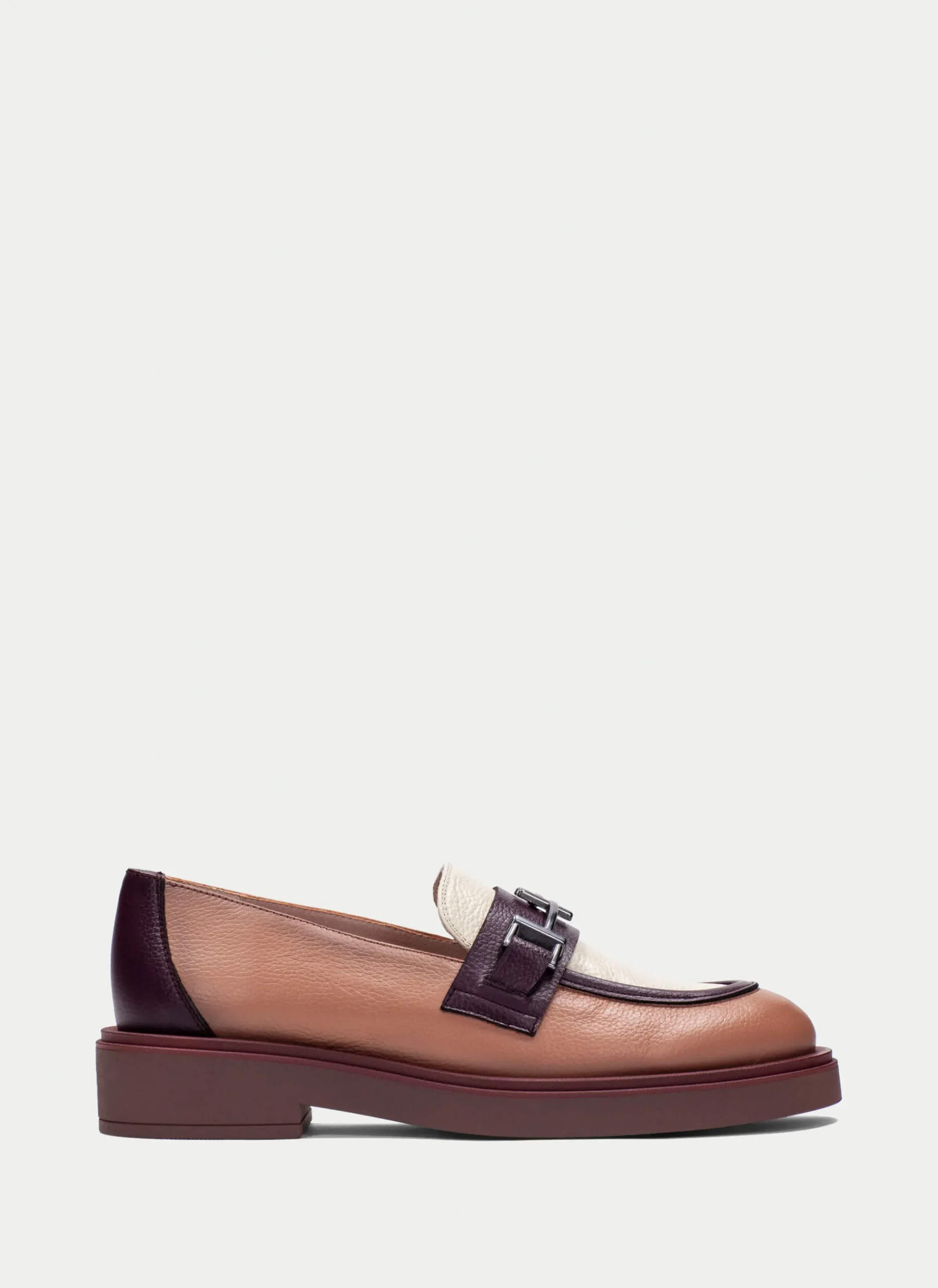 Mocasin brooklyn vino-milk-almond*HISPANITAS Online