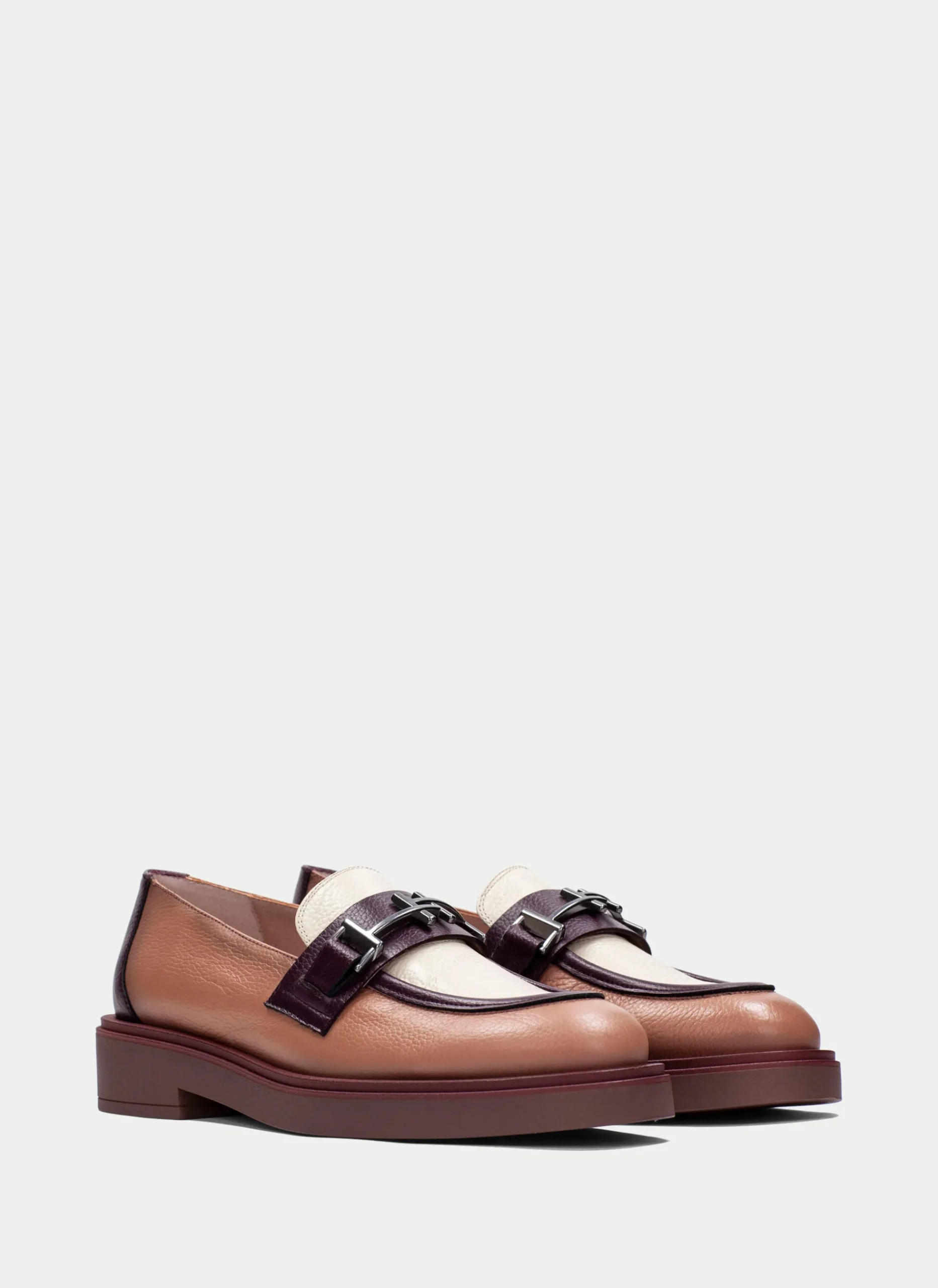 Mocasin brooklyn vino-milk-almond*HISPANITAS Online