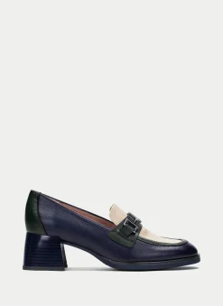 Mocasin milan azul-milk-forest*HISPANITAS Discount