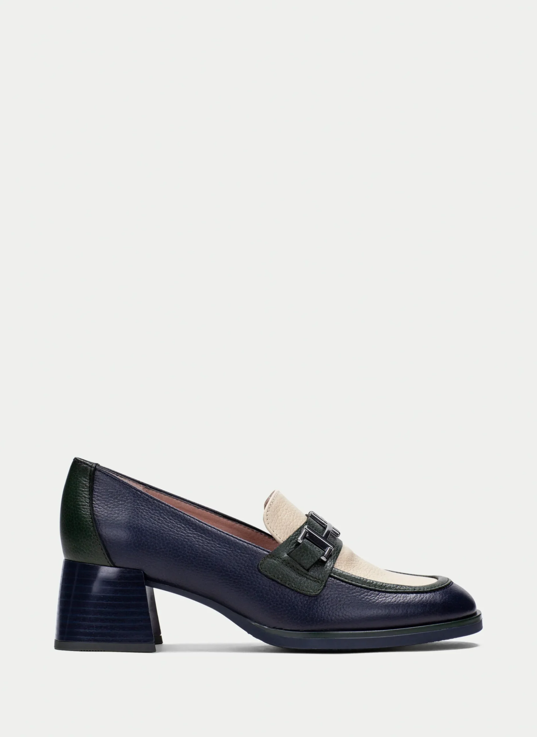 Mocasin milan azul-milk-forest*HISPANITAS Discount