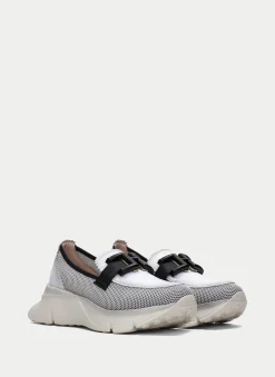 Mocasin Sport hawai blanco-negro*HISPANITAS Sale