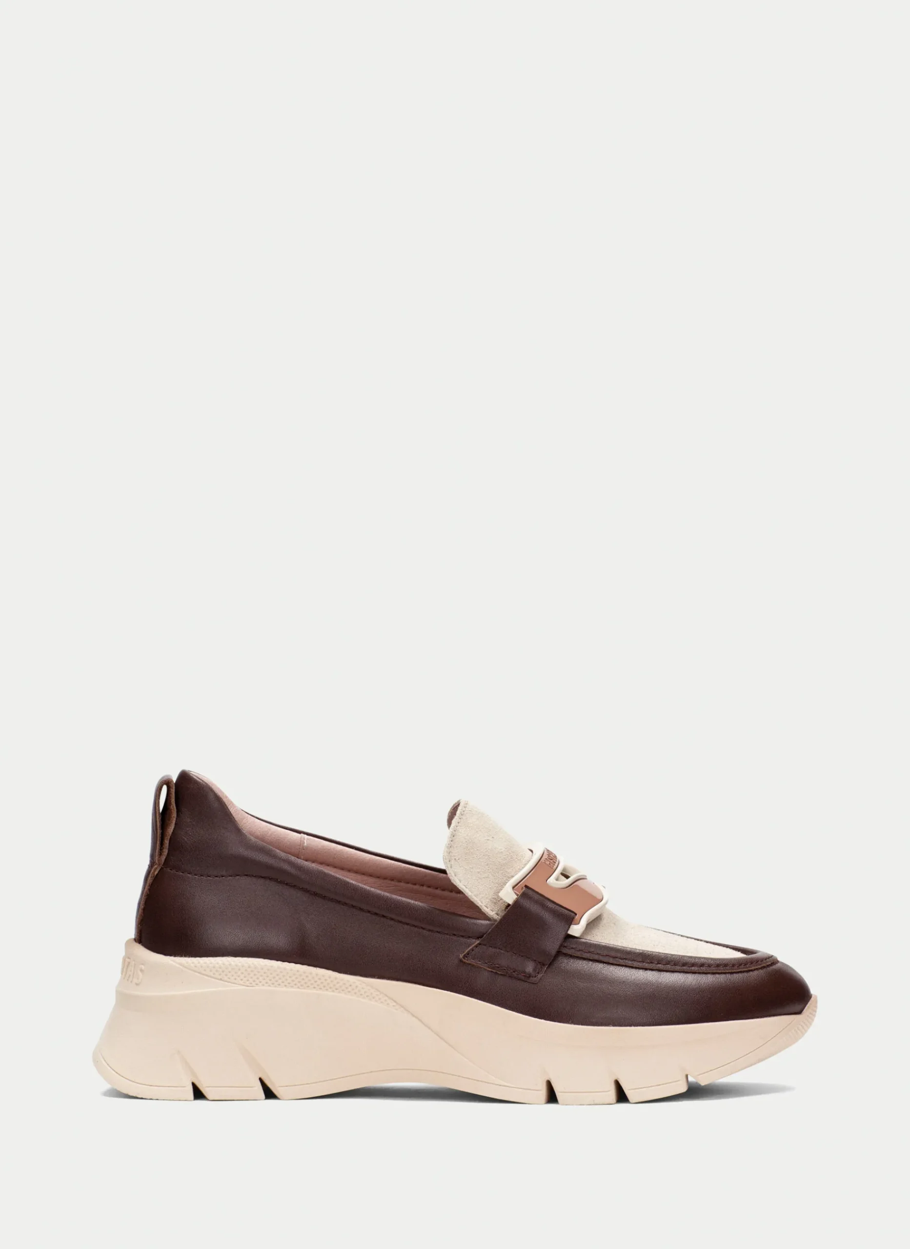 Mocasin Sport helsinki marron-milk*HISPANITAS Clearance