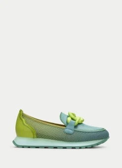 Mocasin Sport loira aguamarina-kiwi*HISPANITAS Discount