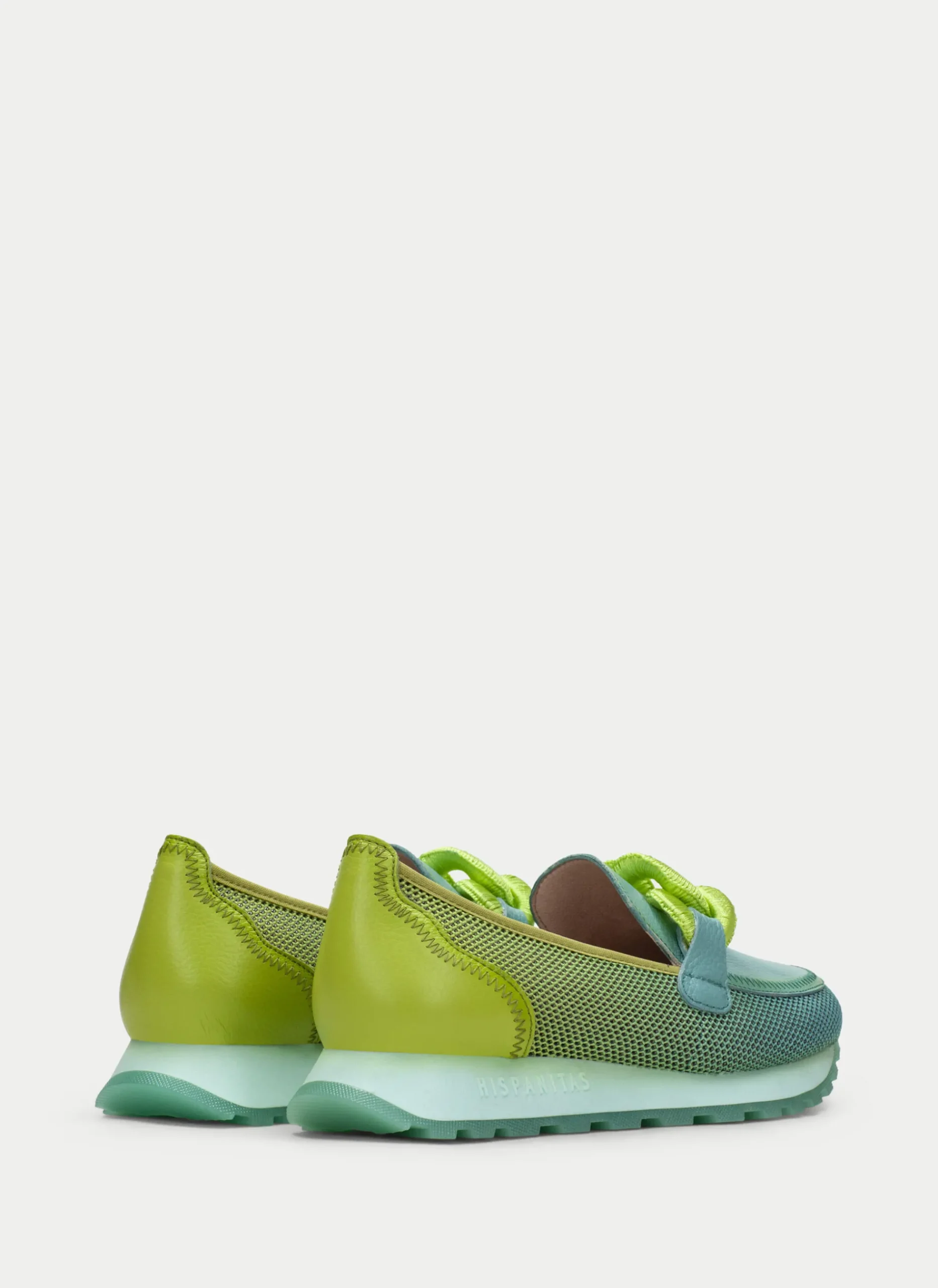 Mocasin Sport loira aguamarina-kiwi*HISPANITAS Discount