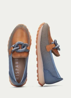 Mocasin Sport loira melocoton-azure*HISPANITAS Clearance