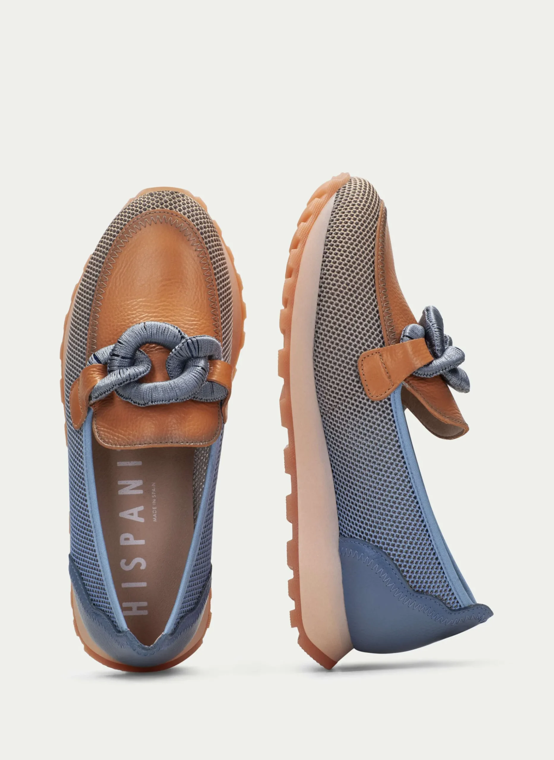 Mocasin Sport loira melocoton-azure*HISPANITAS Clearance