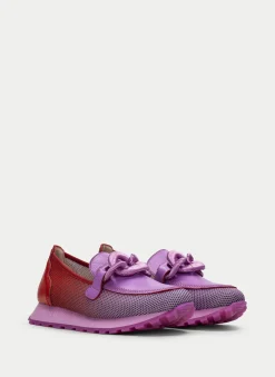 Mocasin Sport loira violet-rojo*HISPANITAS Hot