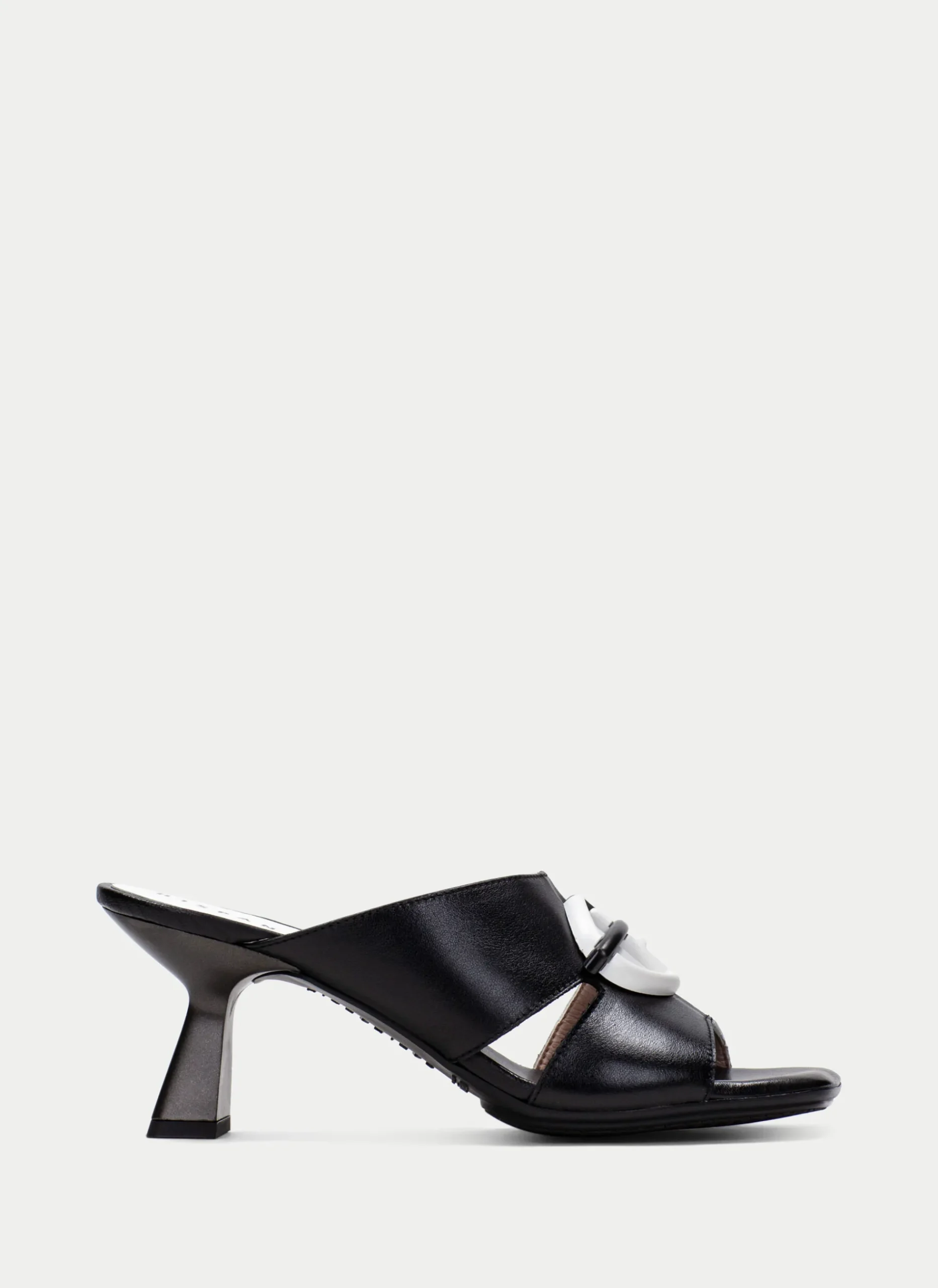 Sandalias Destalonadas danielle negro-blanco*HISPANITAS Discount