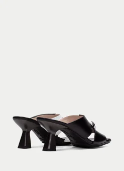 Sandalias Destalonadas danielle negro-blanco*HISPANITAS Discount