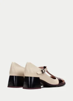 T Strap milan vino-milk-almond*HISPANITAS Sale