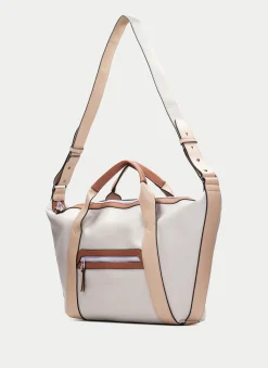 Tote  gris-tierra*HISPANITAS Hot