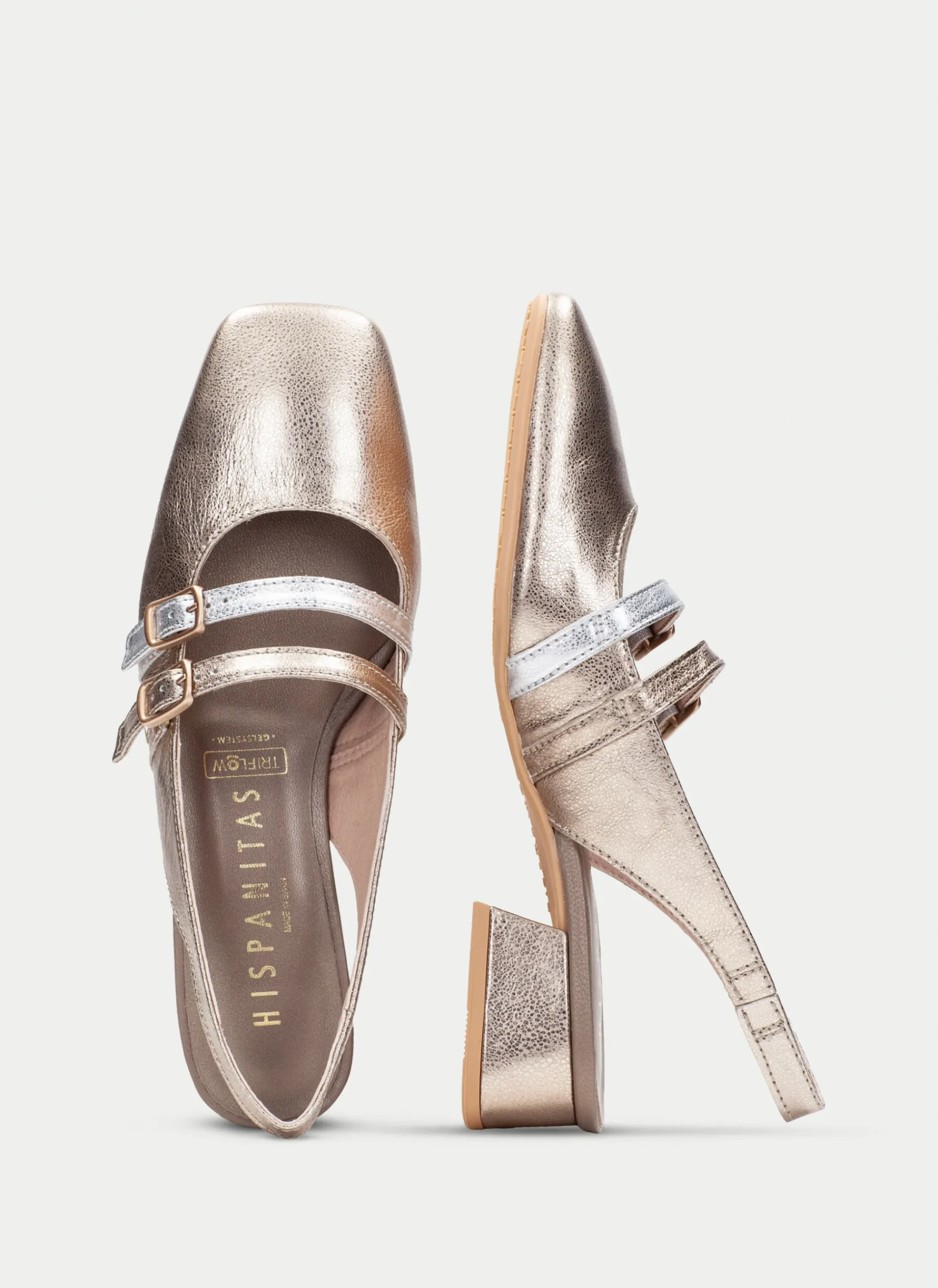Zapato Plano aruba oro*HISPANITAS Clearance
