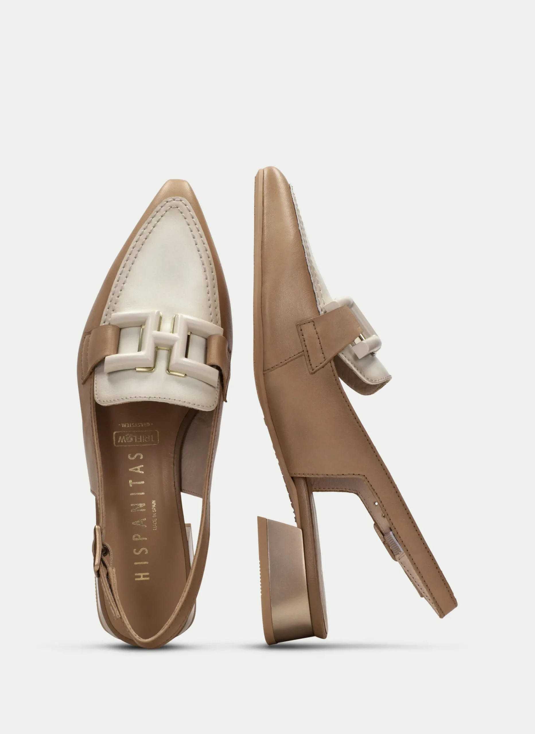 Zapato Plano dali desert-crema*HISPANITAS Clearance