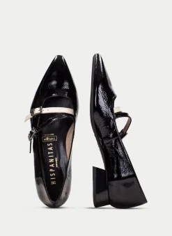Zapato Plano dali negro*HISPANITAS Discount