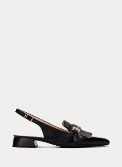 Zapato Plano dali negro-blanco*HISPANITAS Sale