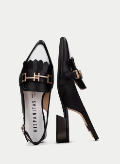 Zapato Plano dali negro-blanco*HISPANITAS Sale